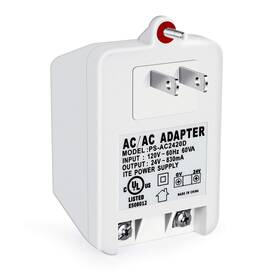 Wuyelin 782942443809 24v 830ma Thermostat And Doorbell Transformer Wall With Ptc Fuse