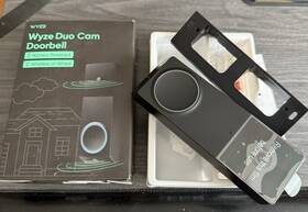 Wyze 810083474700 Duo Cam Video Doorbell Battery Powered Wireless Or Wired Wdcdobl 2 Cameras