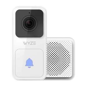 Wvdb1wc1 Wyze Video Doorbell With Chime Horizontal Wedge Included 1080p Hd