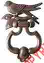 X7400br Unbranded New Vintage Antique Style Bird Silhouette Door Knocker Cast Iron Shabby Chic
