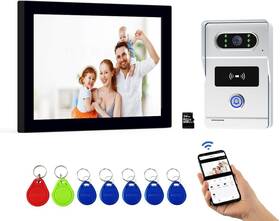 V7-idt2-yin Xavhal Wifi Video Intercom System Wired Doorbell With Camera And Monitor Kits