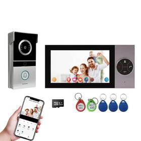 Xit-idt-yinbai-1to1 Xavhal Video Doorbell With Camera And Monitor Wired Intercom System 1080p Cam