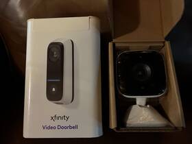 Schc3ae0 Xfinity 837689006906 Video Doorbell 304688 And Xcam3 Indoor Camera New