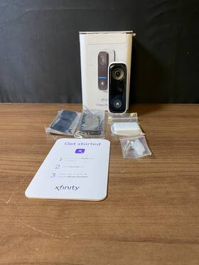 Schb1aew Xfinity Black 2 Way Audio Motion Detection Wireless Video Doorbell
