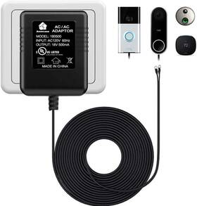 Xisi 779207720775 Amorcasa Power Adapter For Ring Doorbell Univeral Transformer And T