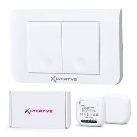 Xl-2o1p-2r Xlycrtve 1 Pcs 2 On/off Wireless Light Switch And Receiver No Batteries Required