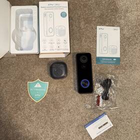 J9-plus Xtu Wireless Video Doorbell Camera 180 Head-to-toe Live View With