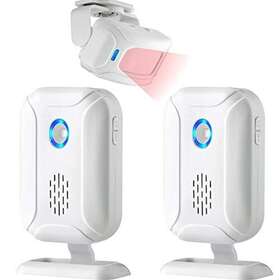 Xyszpcgs 706316598476 Wireless Motion Sensor Doorbell With Night Light Door Chime For Business Entry