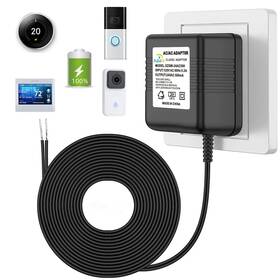 Xz-2402 Xzgm 24v Doorbell Transformer Adapter For Ring Video Compatible With Nest
