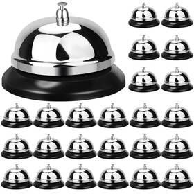 Jf-yexiya-12 Yexiya 48 Packs Call Bell 3.35 Inch Diameter With Metal Anti-rust Construction Servi