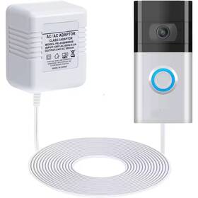 Yichuhaoxi 705353378799 Doorbell Transformer 24v Adapter With 16.4 Ft. C Wire Power Supply For Smart Vid