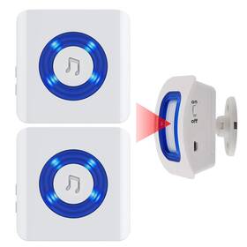 Yistech 794590780038 Wireless Motion Sensor Detect Alert Home Security Driveway Alarm Detector