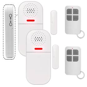 Rcu-01 Yistech Door Window Alarm For Home Sercurity With 2 Remote Controls Entry Burgla