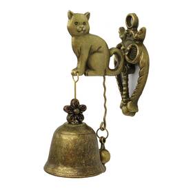 Yrm00123 Yrmlymop Vintage Metal Doorbell Animal Figure Decorative Bronze Color