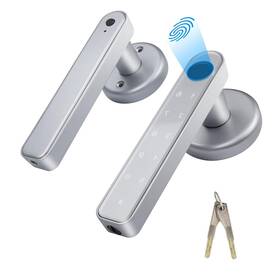 Yszbiay 789513078194 Fingerprint Door Lock Touchscreen Smart Biometric Keyless Entry Fro