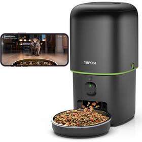 Ypf05-pb10 Yuposl Automatic Cat Feeders With Camera - 5g Wifi App Control 1080 Hd Video Ni
