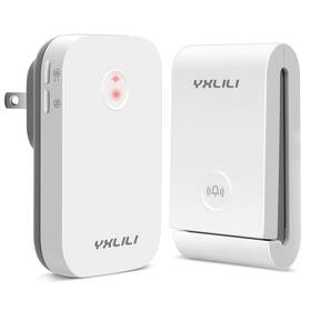 Yxlili 975517770736 Wireless Doorbell Self-powered Door Chime Kit With No Battery Required Push
