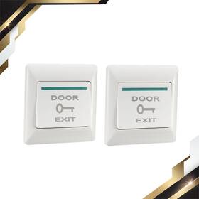 Zaplyte 669739770846 2 X Push To Exit Button Release No/nc/com Switch Panel Door Control 36v 3a