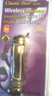 Zenith Button Solid Polished Brass Push Doorbell Wireless Heath -