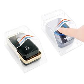 Zk-69 Zuyook Waterproof Doorbell Cover Not Included Transparent Rainproof