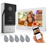 Wlan Video Door Phone Intercom, 7 Inch Touch Monitor With 1080P Access Control. Fixed Price $119.99.