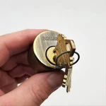 Schlage Mortise Lock Cylinder 1" Length Antique Brass 20-061 Keyway Nos. Fixed Price $35.59.