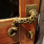 Vintage Nautical Octopus Door Knob. Fixed Price $69.00.
