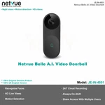 Netvue Belle Wifi A.i. Video Doorbell. Fixed Price $159.00.