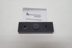 Newhouse Hardware Rectangular Lighted Wired Metal Doorbell Button In Black BT6BL. Fixed Price $13.49.