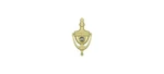 Deltana DKV6RU3 Door Knocker-viewer, Victorian Rope In Polished Brass. Fixed Price $43.65.