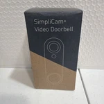 Simplisafe Simplicam Video Doorbell Pro SSDB3 (wired) Open Box. Fixed Price $60.00.
