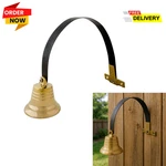 Shopkeeper's Bell Door Chime For Business Entry Solid Brass Metal Opening Ringer. Fixed Price $54.62.