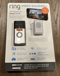 Ring Video Doorbell 1ST Generation Satin Nickel Wireless Security - New/sealed. Fixed Price $69.95.