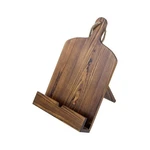 Mygift Cookbook Stand Recipe Holder With Brown Wood Cuttin... Usa Fast Ship. Fixed Price $34.62.