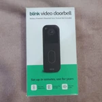 Blink Video Doorbell Black, Battery, Wi-fi, Alexa, Hd View, Two-way Audio. Fixed Price $28.00.