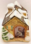 Christmas Light Cover Ornament Bradford Mj Hummel Companys Coming House Vtg 1999. Fixed Price $11.95.