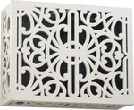 Quorum International 7-115 6" X 7.75" Traditional Surface Mount White. Fixed Price $57.00.