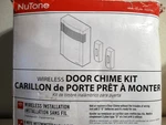 Nutone LA522WH Wireless Door Chime Kit With 1 Pushbutton. Fixed Price $15.00.