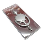 Ultra Eternity Solid Brass 5-3/16" Colonial Door Knocker Satin Nickel 43131. Fixed Price $12.99.