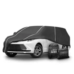 Fluorescent Strip Design Waterproof Car Cover Compatible For Toyota Sienna Mi.... Fixed Price $86.73.