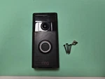 Ring Wi-fi Enabled Video Doorbell 8VR1S5-VEN0 1ST Gen W/ Mounting Plate. Fixed Price $50.00.