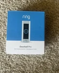 Ring Doorbell Pro Smart Video Recording Wi-fi Wireless Silver/black Hardwired. Fixed Price $35.00.