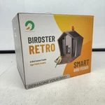 Birdster Retro - Smart Feeder + Cam, Solar Powered, Ai Identification. Fixed Price $95.00.
