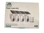 Soliom Security Cameras Wireless OUTDOOR,5MP Hd Four-cam-kit SH802. Fixed Price $249.97.