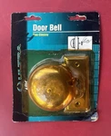 Ultra Non-electric Vintage Door Bell Polished Brass Finish New. Fixed Price $28.99.