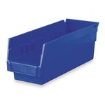Akro-mils 30120BLUE Shelf Bin,blue,indstr Grd POLY,4 Pk 7. Fixed Price $19.39.