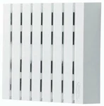 Nutone LA18WH Decorative Wired Two-note Door Chime With Vertical Panels, White. Fixed Price $47.08.
