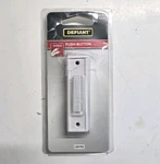 Defiant Push Button Door Bell Wired White # 1008 504 795 New Open Box. Fixed Price $7.95.