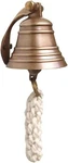 2" Antique Brass Bell Quality Marine Wall Mounted Ship Hanging. Fixed Price $22.82.