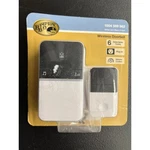 Hampton Bay Wireless Plug-in Door Bell Led Indicator With Push Button. Fixed Price $8.53.